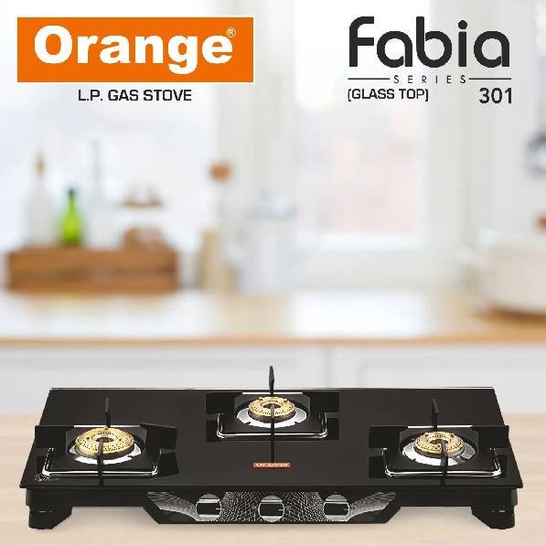 Orange Fabia 301 (3 Burner LPG Stove)